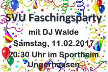SVU Faschingsparty